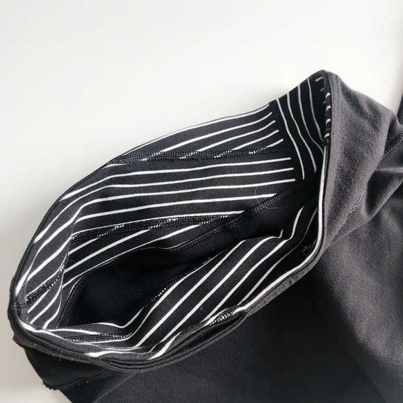 lululemon Black Capris SZ 6 - Picture 4 of 5